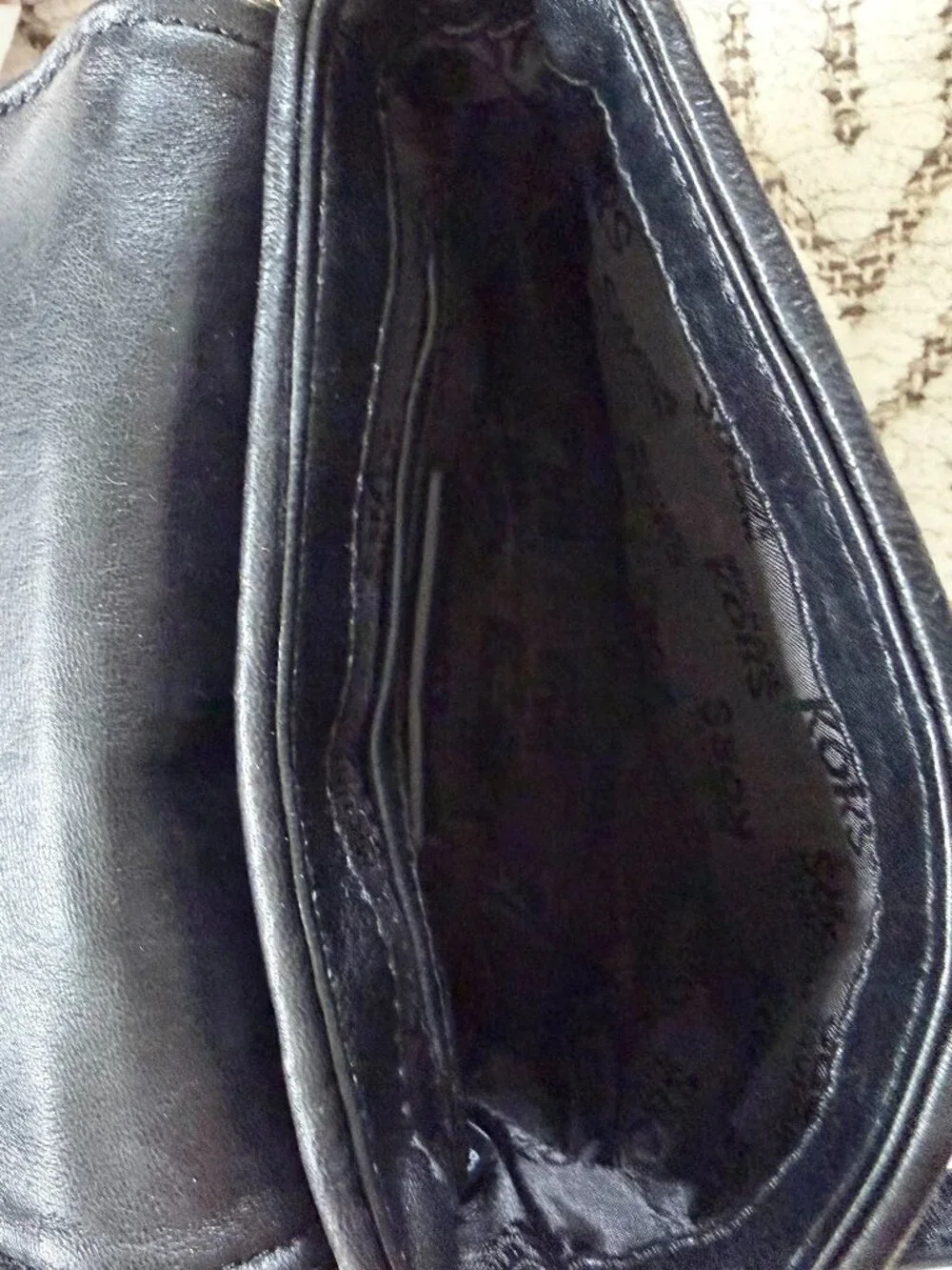 Michael Kors Quilted Black Leather Crossbody